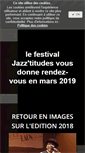 Mobile Screenshot of jazztitudes.org